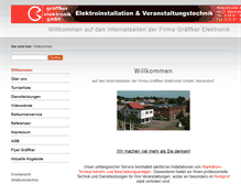 Tablet Screenshot of graeffker.de